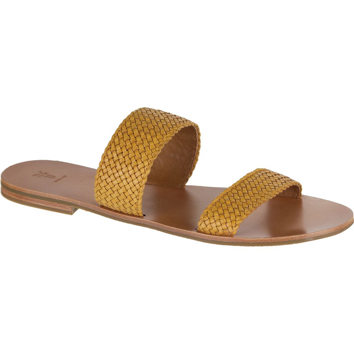 frye robin woven slide