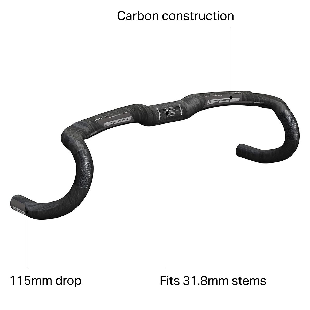 FSA K-Wing AGX Handlebar