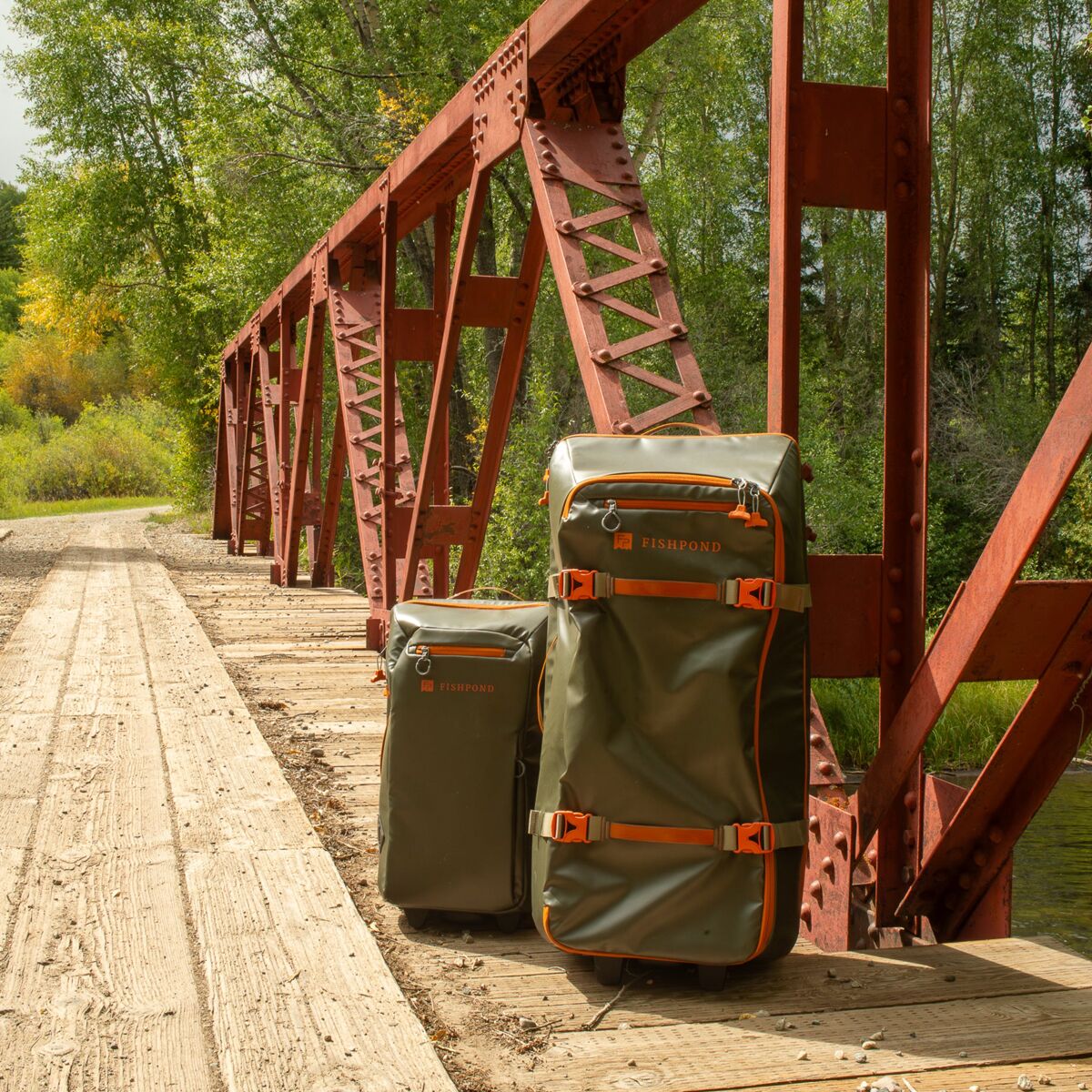 Fishpond Stormshadow Large Rolling Duffel
