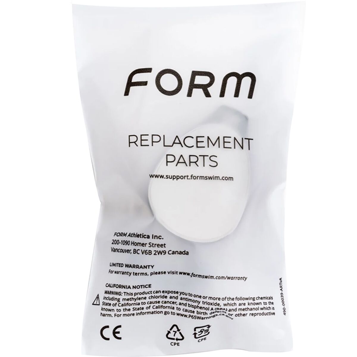 FORM Swim Non-Display Goggle Lens