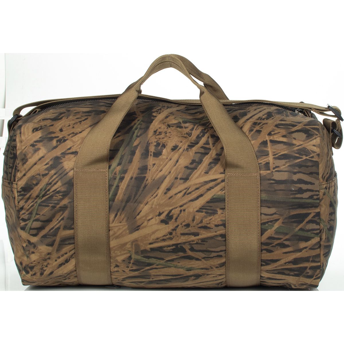 Sac à Dos Voyage Filson Duffel - Toile Vert Camouflage - Bandoulière Cuir - Occasion Excellent état
