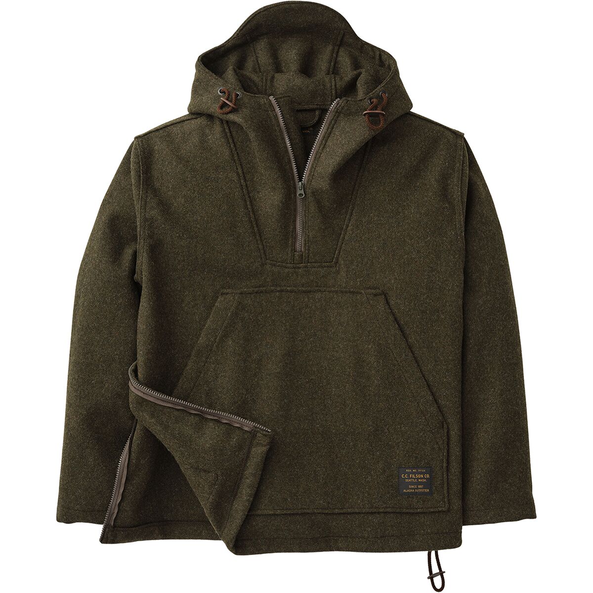 Filson Mackinaw Wool Anorak Men's Clothing