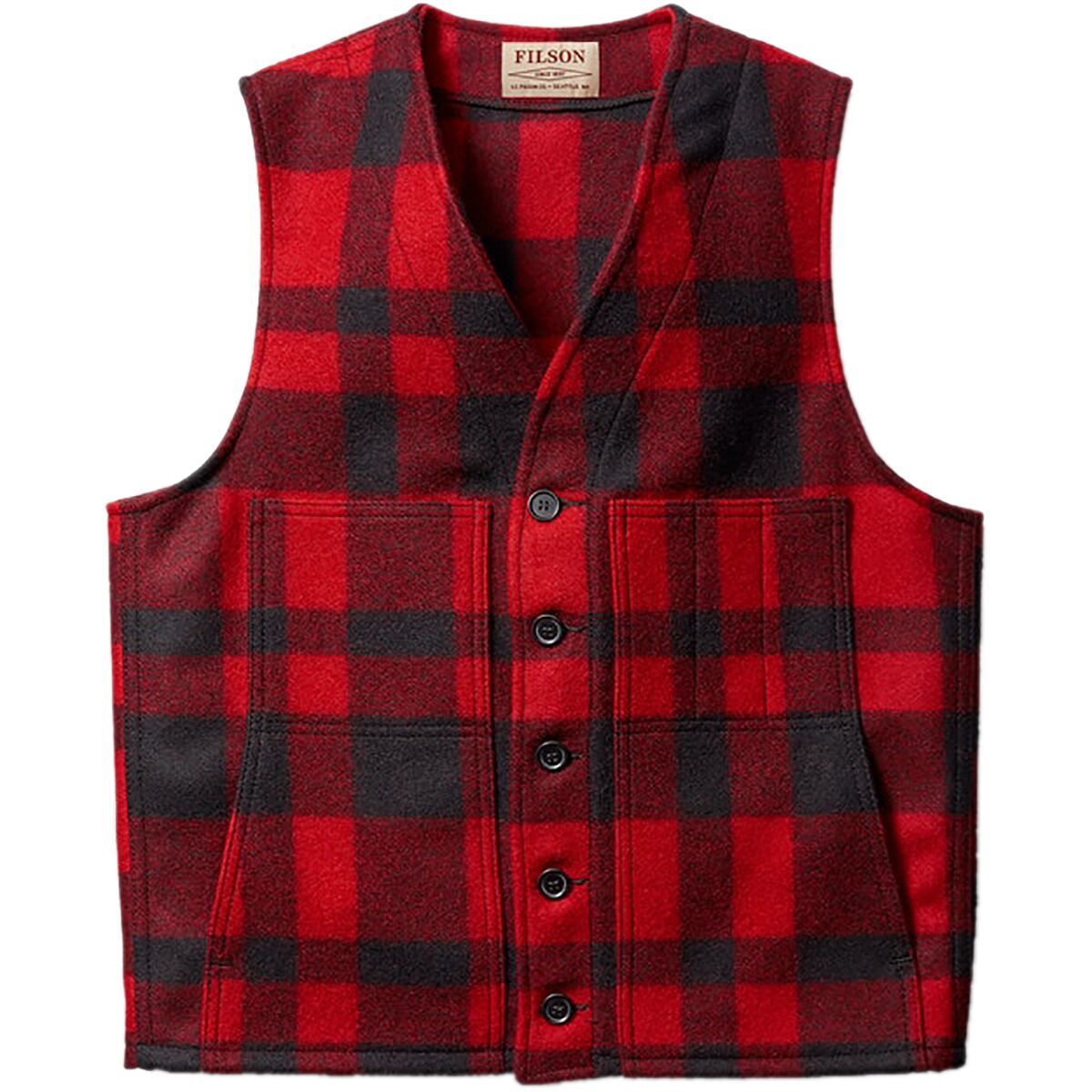 Filson Mackinaw Wool Vest Men's