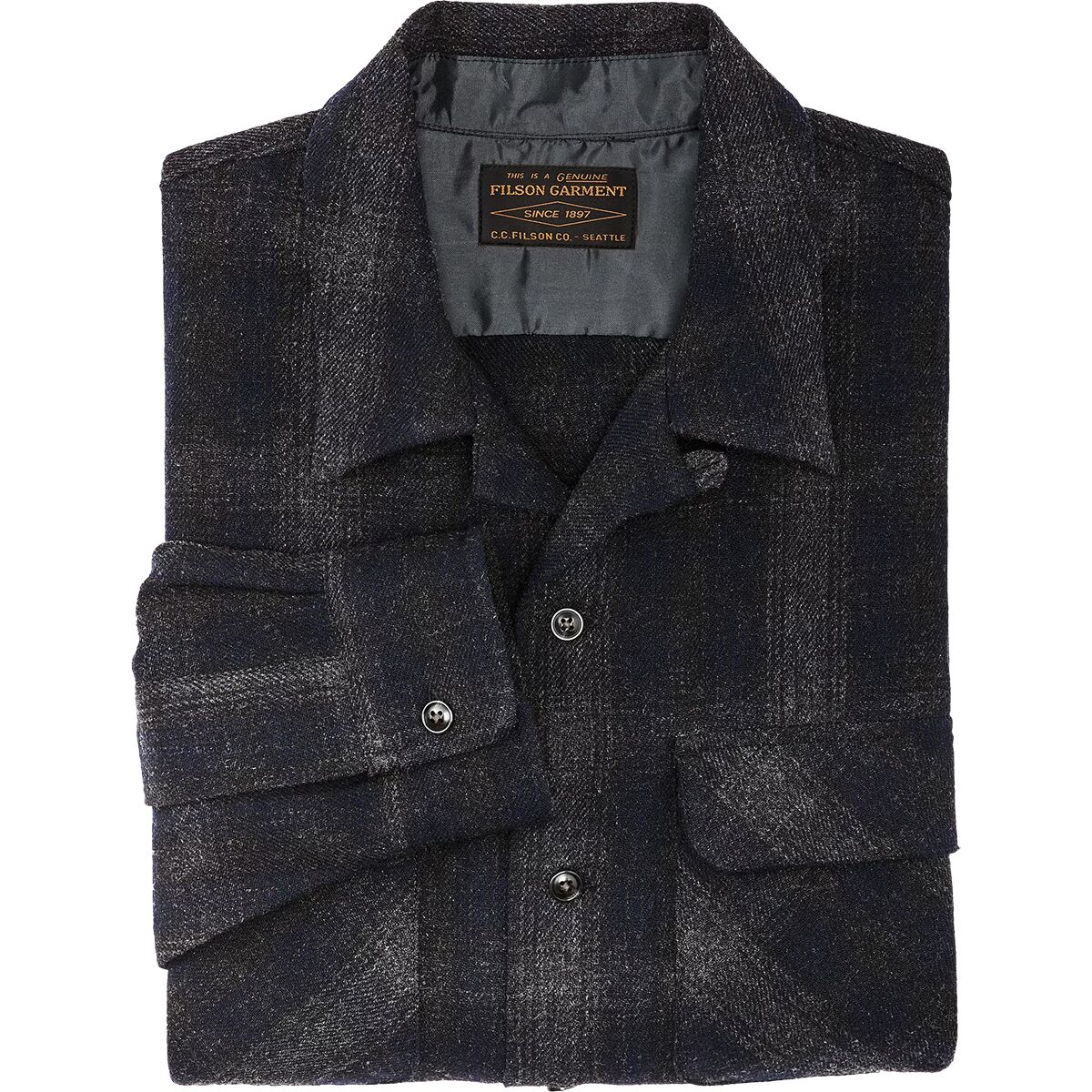 Filson Buckner Wool Camp Shirt Men's Clothing
