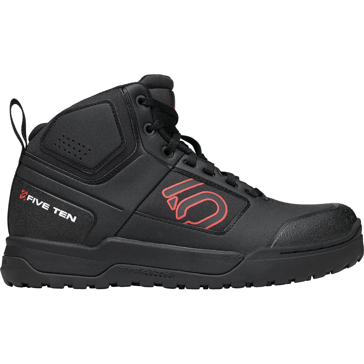 Five Ten Impact Pro Mid Flat Shoes - Men's Core Black/Red Size 9 main image 1