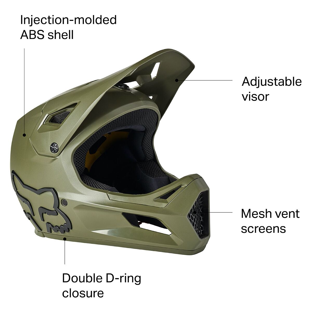 Fox Racing Rampage Helmet - Kids´