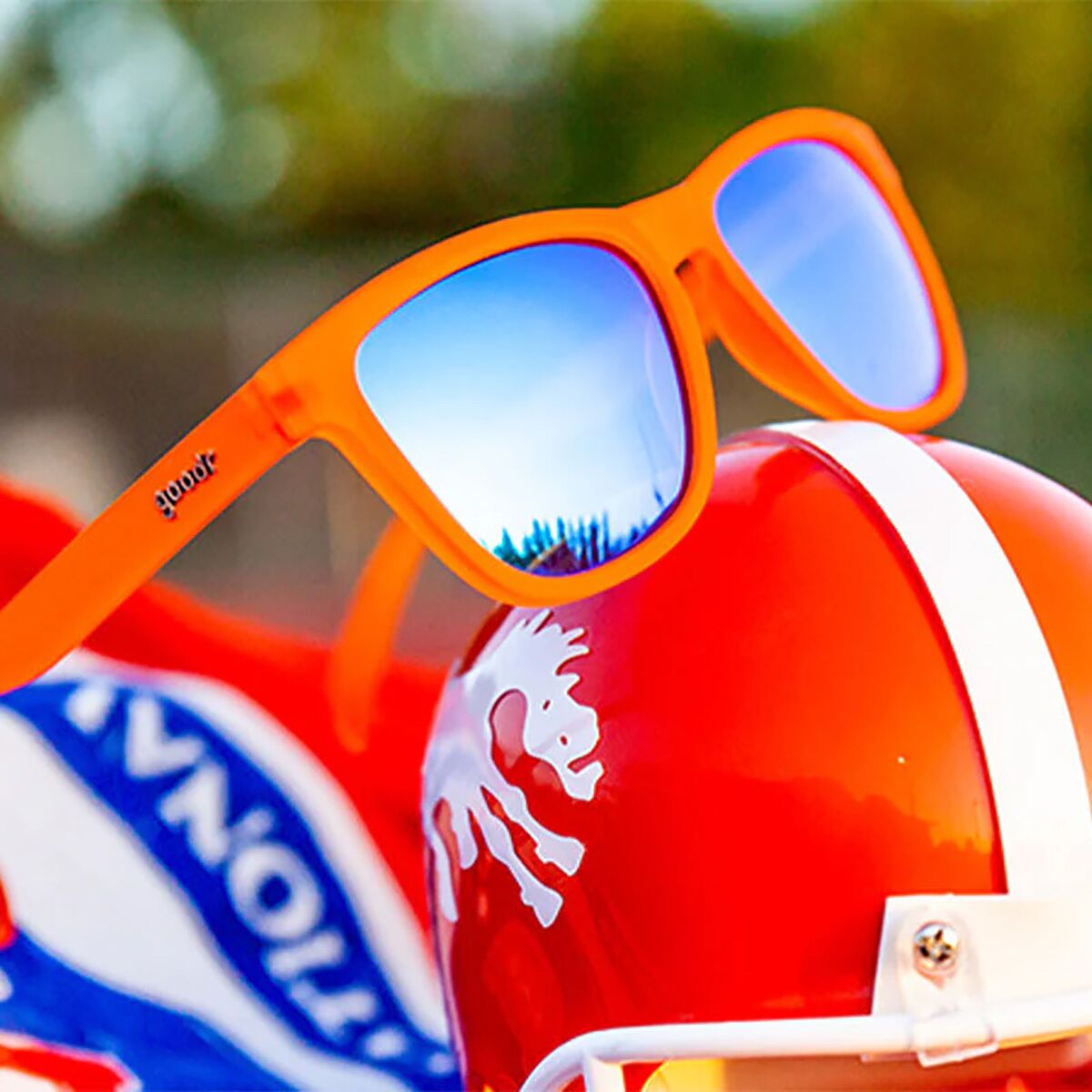 Солнцезащитные очки Goodr OG Polarized Sunglasses, цвет: Donkey Goggles — фото 4