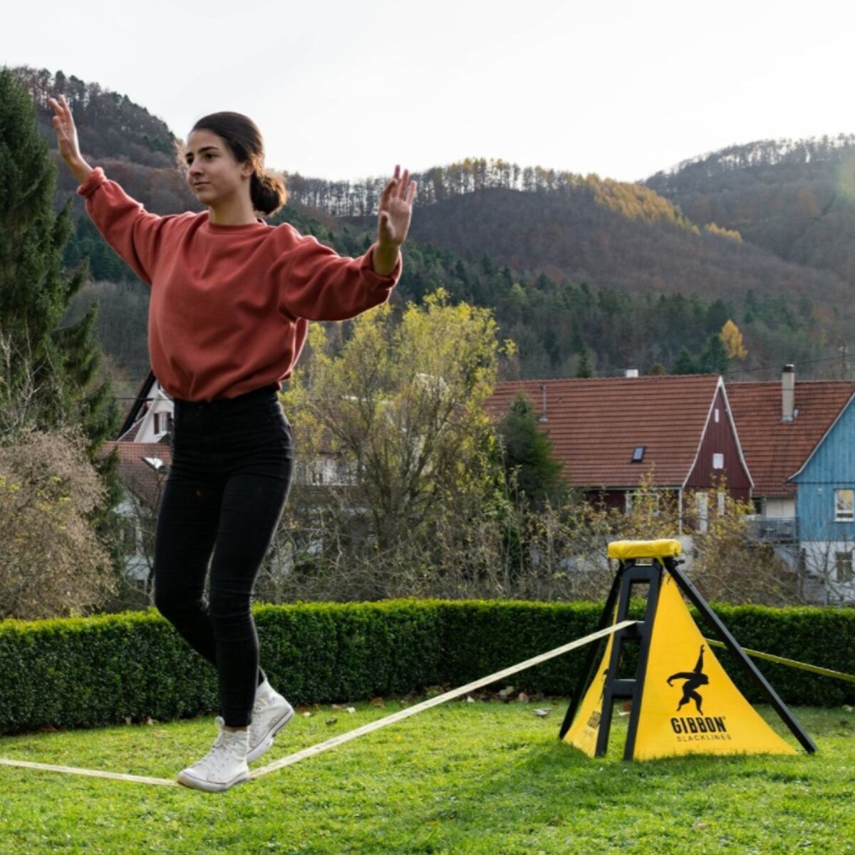 Gibbon Slacklines Slack Frame Climb