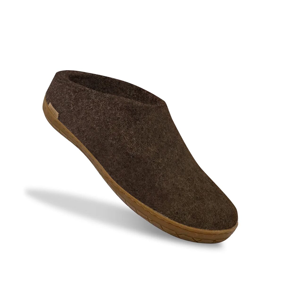 Тапочки Glerups The Slip-On Rubber Slipper, цвет: Коричневый / Медовый каучуковый — фото 2