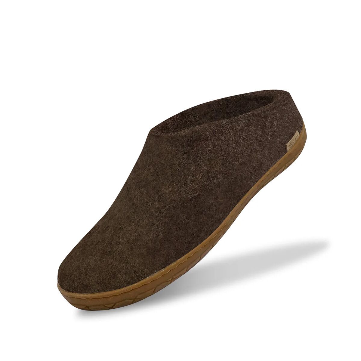 Тапочки Glerups The Slip-On Rubber Slipper, цвет: Коричневый / Медовый каучуковый — фото 3