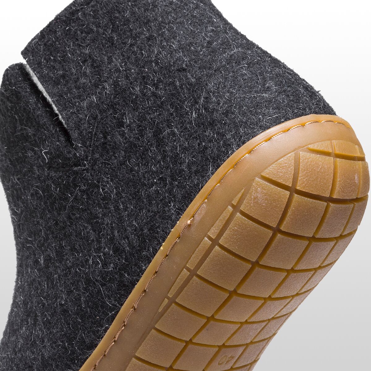glerups low boot rubber sole