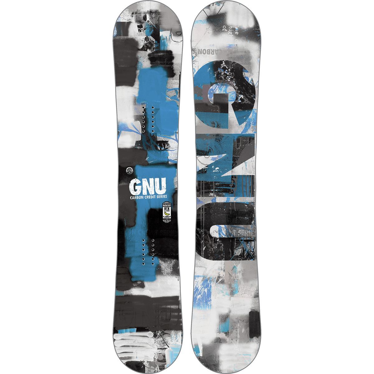 Gnu Carbon Credit BTX Snowboard Wide Snowboard