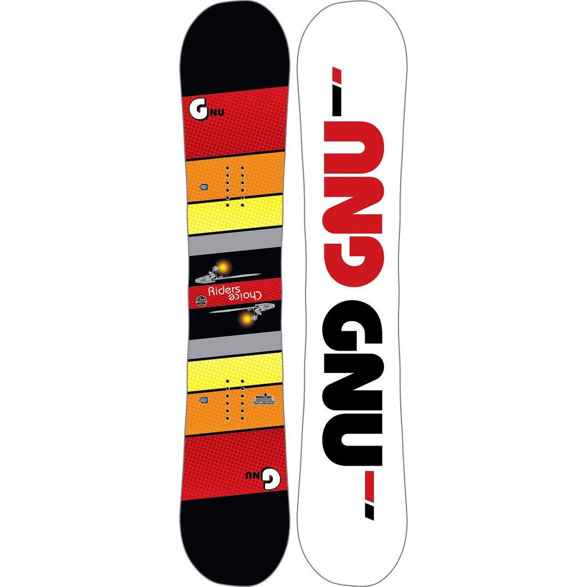 Gnu Riders Choice Snowboard Wide Snowboard