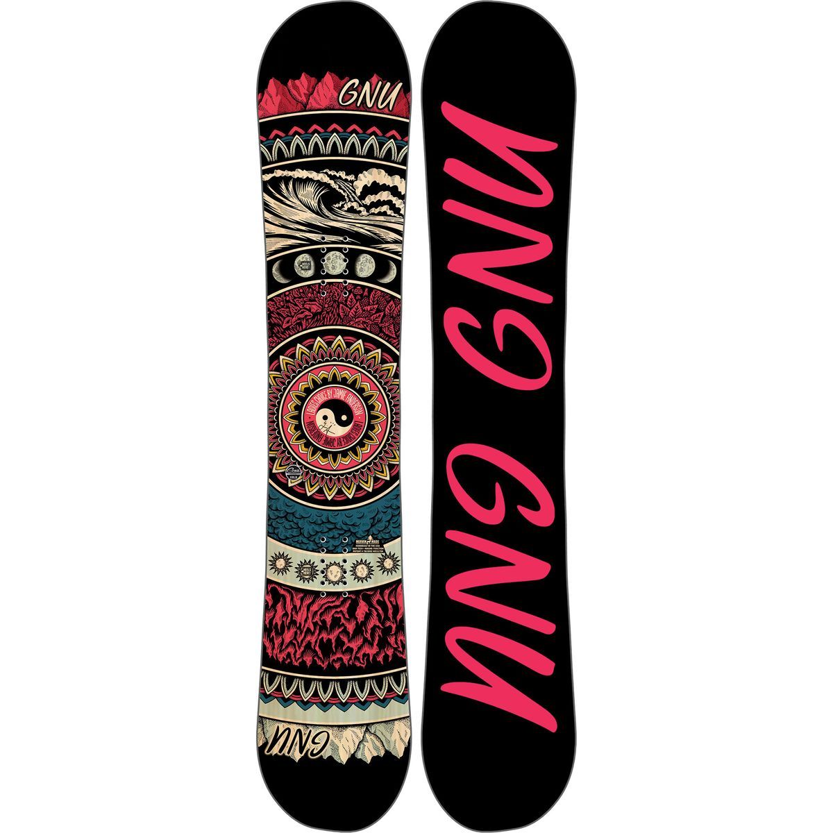 Gnu Asym Ladies Choice C2X Snowboard Women's Snowboard