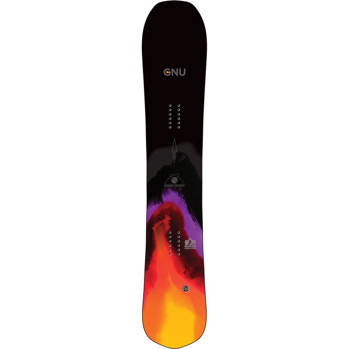 Gnu Banked Country Snowboard 2023 Snowboard