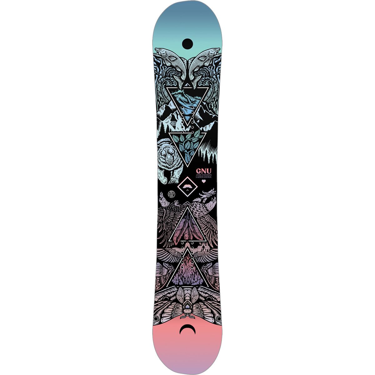 Gnu Ladies Choice Snowboard 2024 Women's Snowboard
