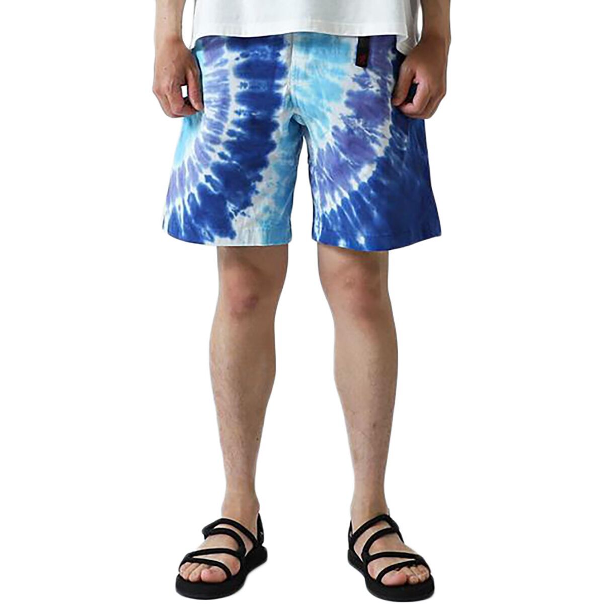mens tie dye short