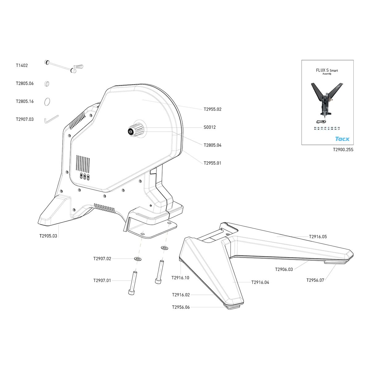 Garmin Tacx Flux S Smart Direct Drive Trainer
