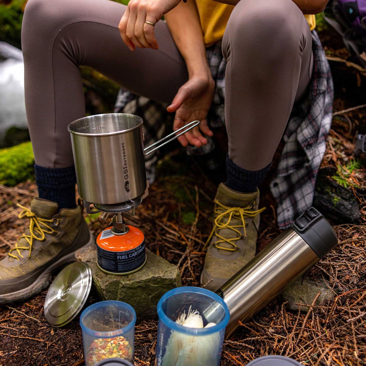 GSI Outdoors Glacier Stainless Explorer Set Hike & Camp