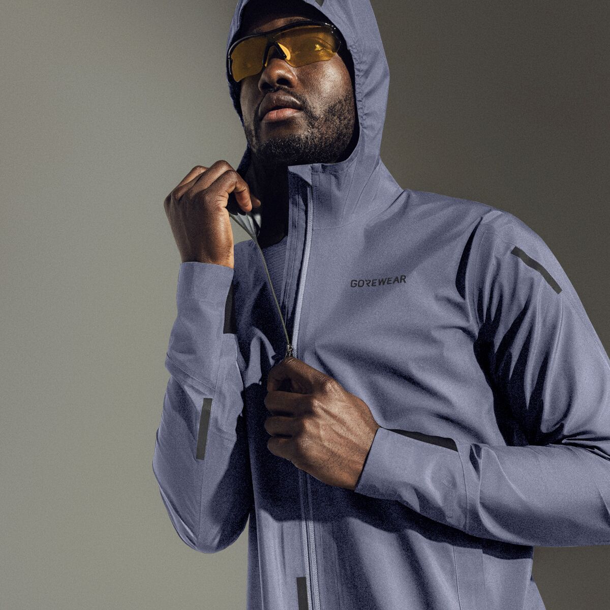 Мужская куртка GOREWEAR Concurve GORE-TEX, цвет: Серый — фото 4