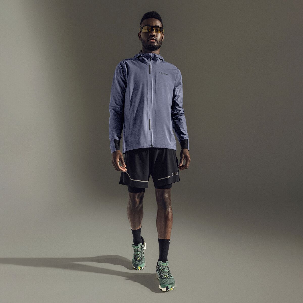 Мужская куртка GOREWEAR Concurve GORE-TEX, цвет: Серый — фото 6