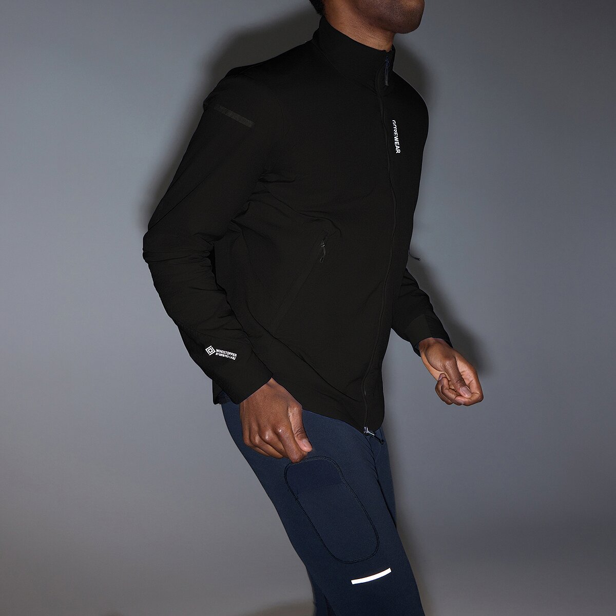 Мужская куртка GOREWEAR Concurve Windstopper Insulated, цвет: Чёрный — фото 5