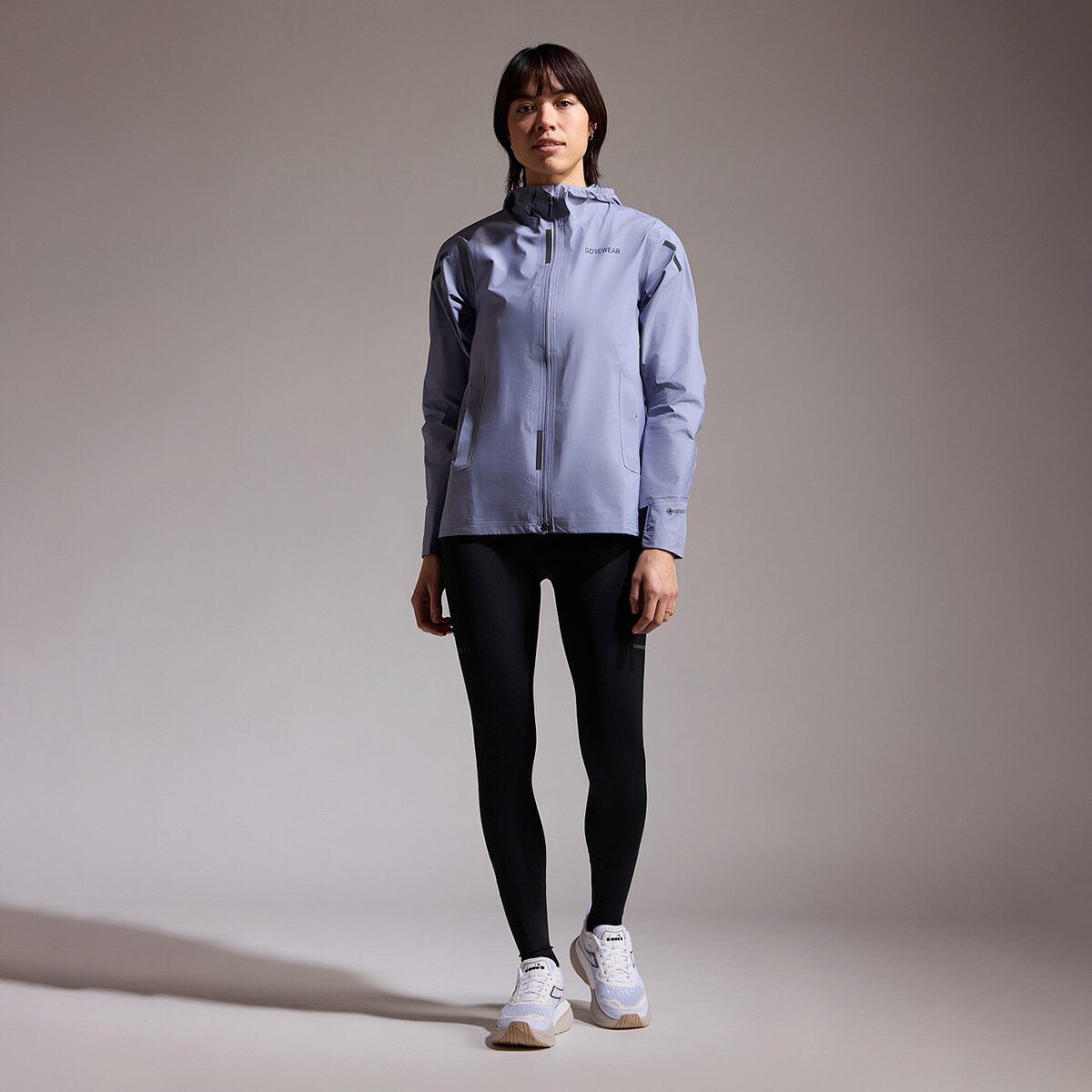 Женская куртка GOREWEAR Concurve GTX, цвет: Серый — фото 3