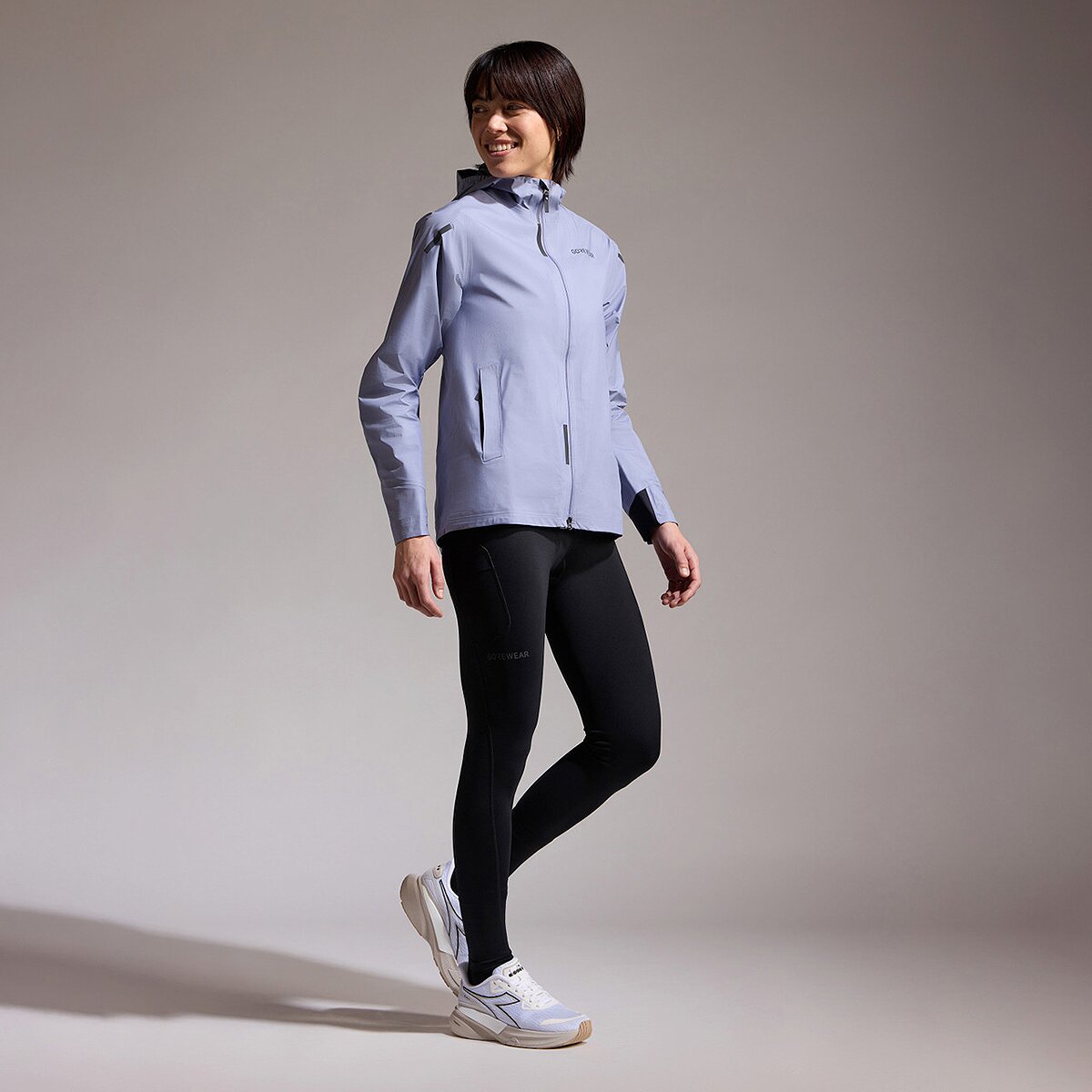 Женская куртка GOREWEAR Concurve GTX, цвет: Серый — фото 5