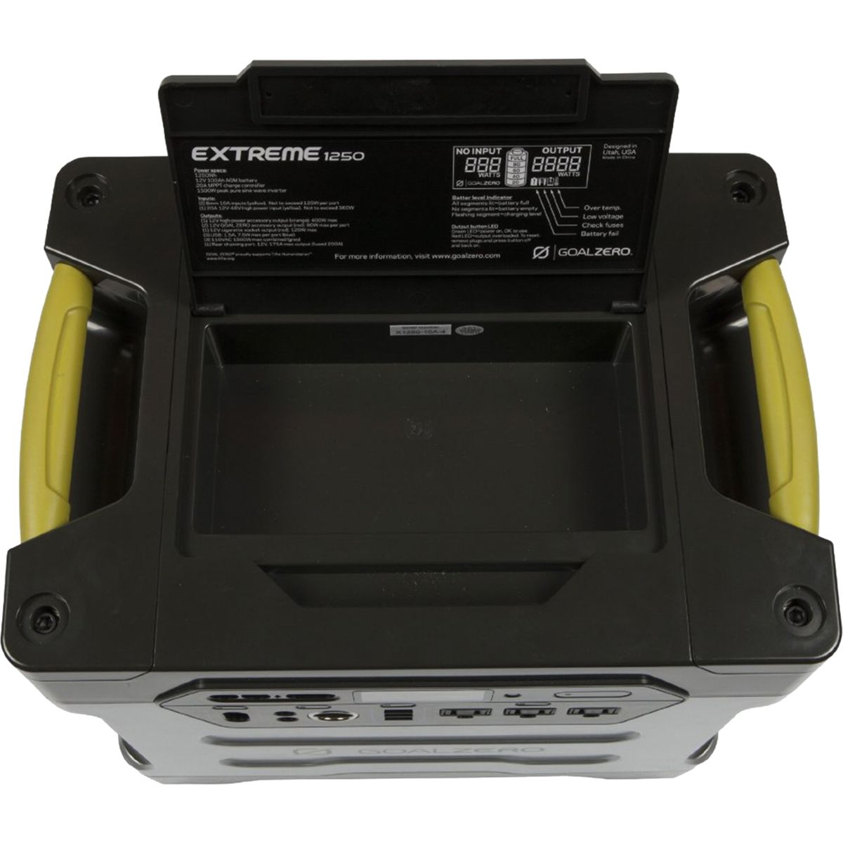 Goal Zero Yeti 1250 Solar Generator Hike & Camp