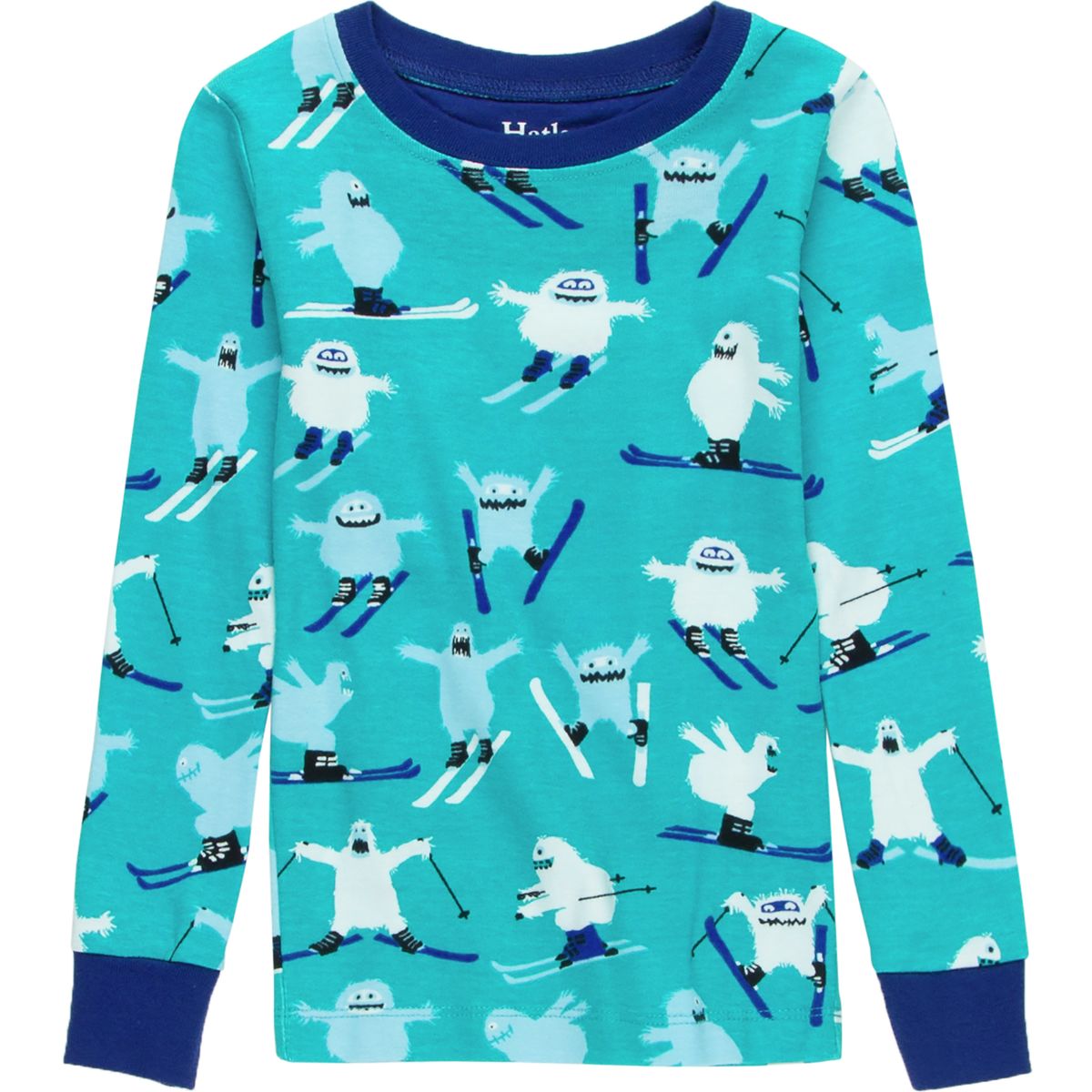 Hatley Pj Set App-Blue Bearly Sleeping Pigiama Bambini e Ragazzi