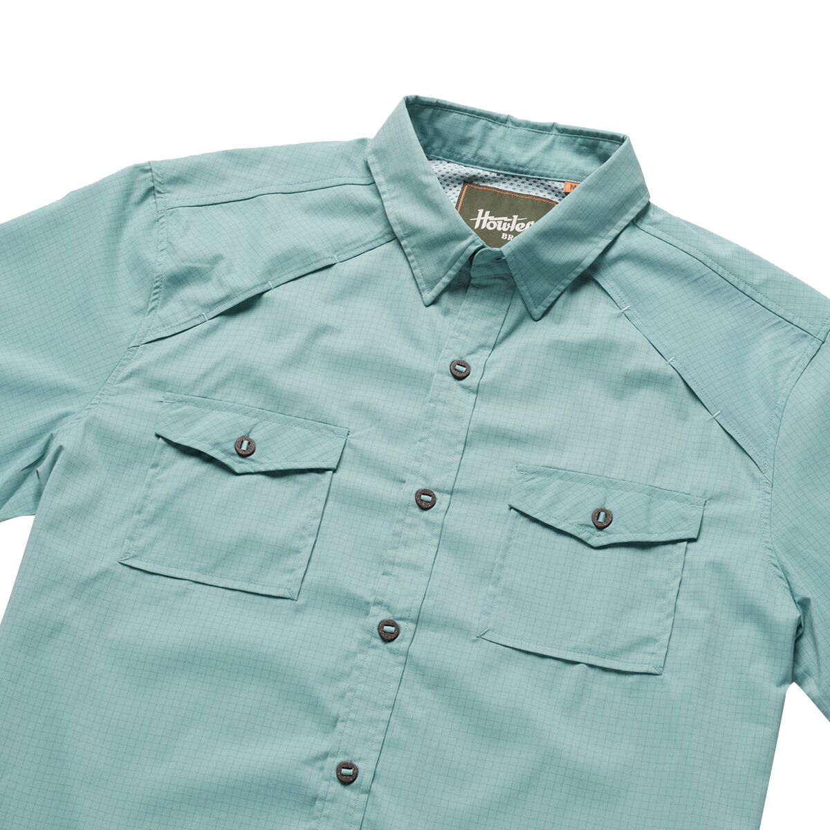 Howler Bros Firstlight Tech Button Front Vented Fishing Plaid