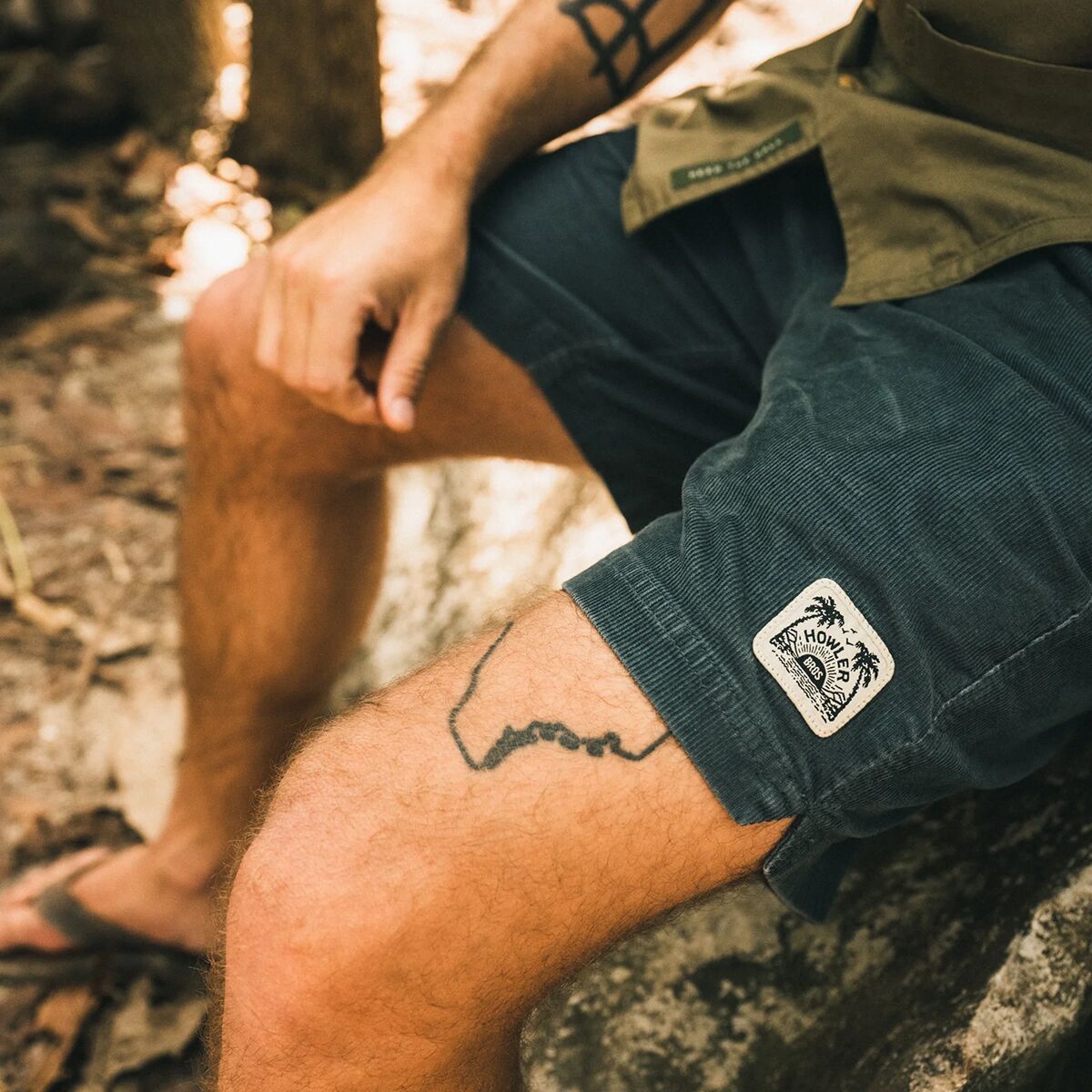 Howler Brothers Pressure Drop Cord Short - Men´s