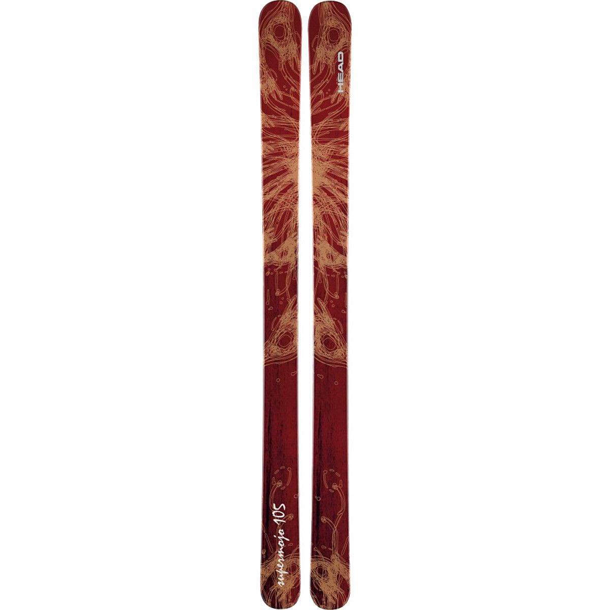 Head Skis USA Supermojo 105 TwinTip Alpine Ski Ski