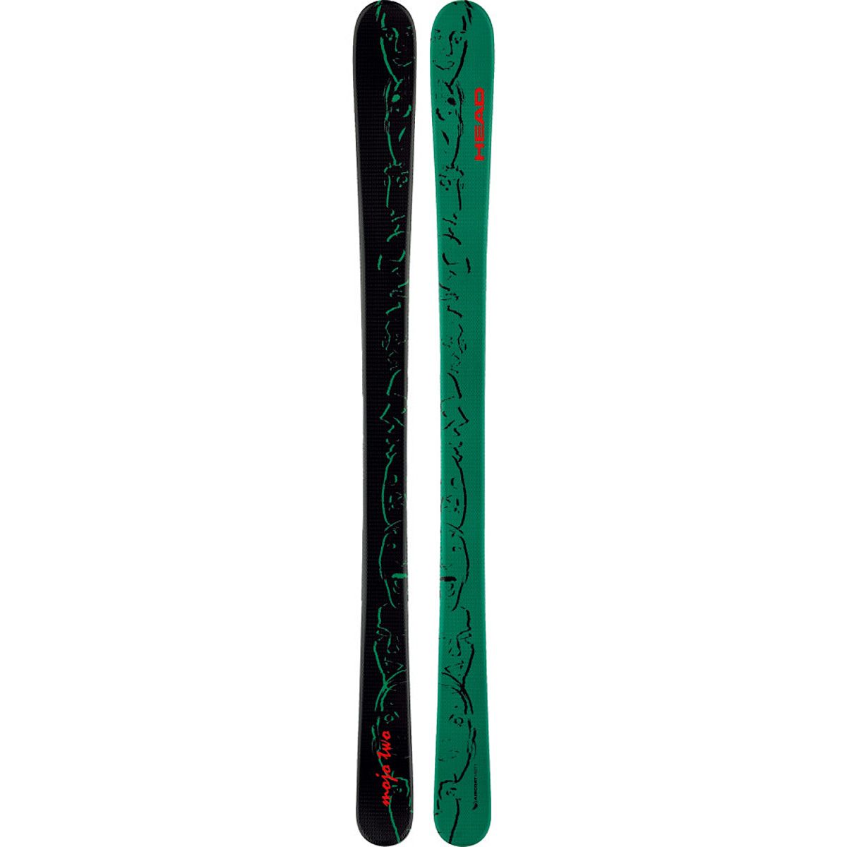 Head Skis USA Mojo Two TwinTip Ski Kids' Kids