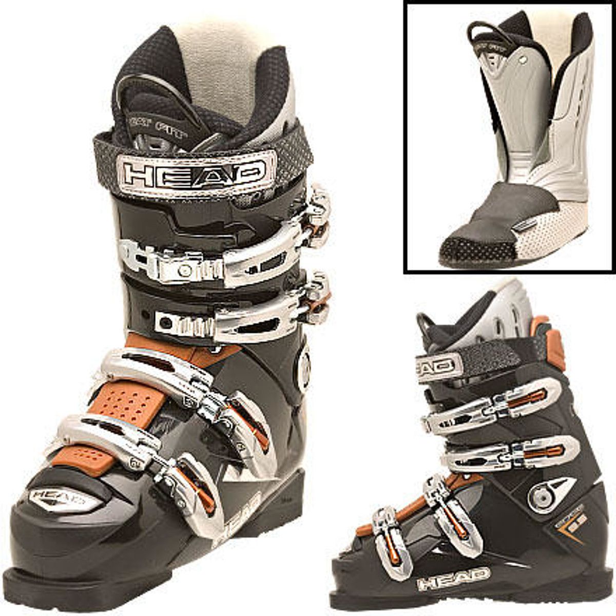 Head Skis USA Edge 9.5 HeatFit Ski Boot Men's Ski