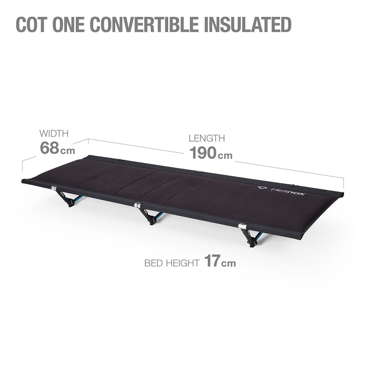 Helinox Cot One Convertible - Insulated