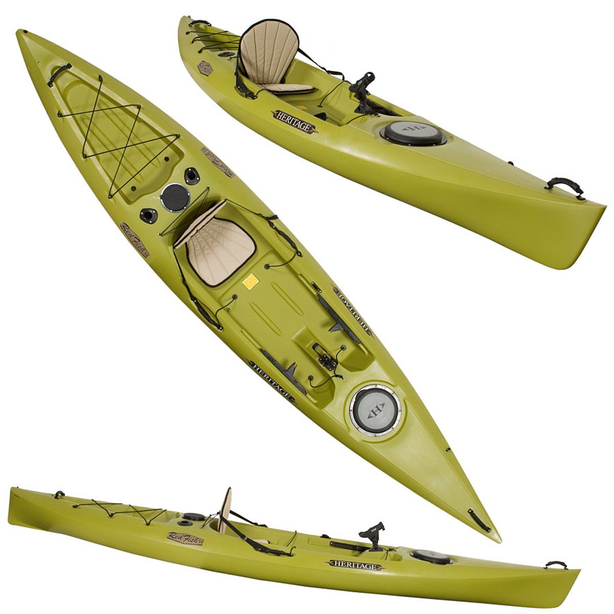 Heritage Kayaks RedFish 14 Angler Fishing Kayak Paddle