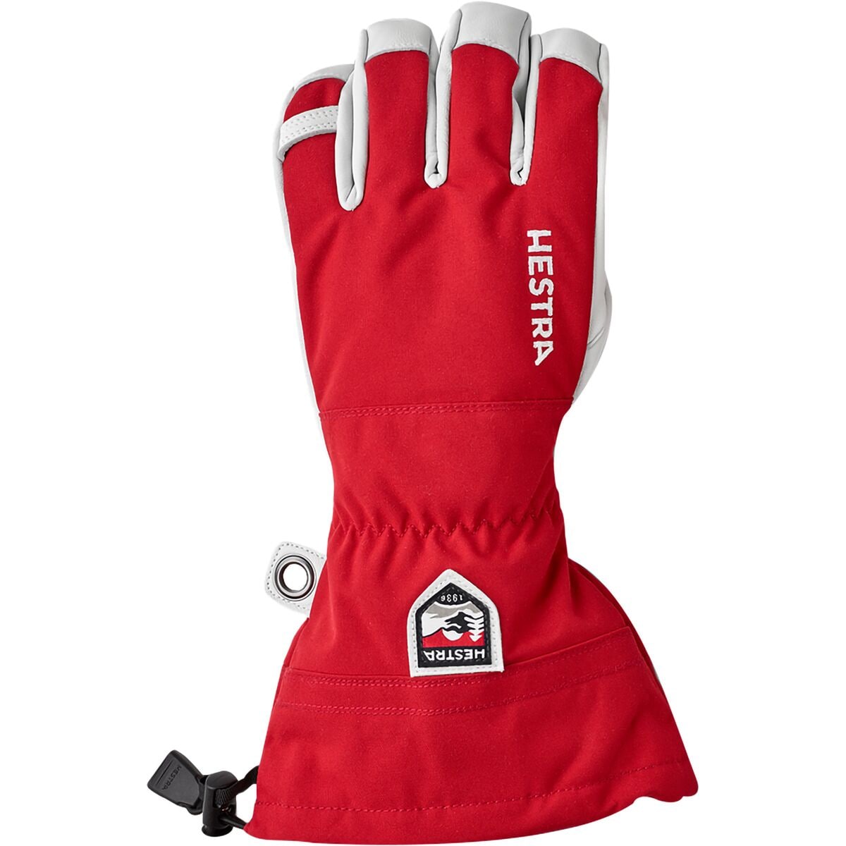 2020 Men's Hestra Army Leather Heli 5 Finger Ski Gloves Size 11 Royal Blue 30570 