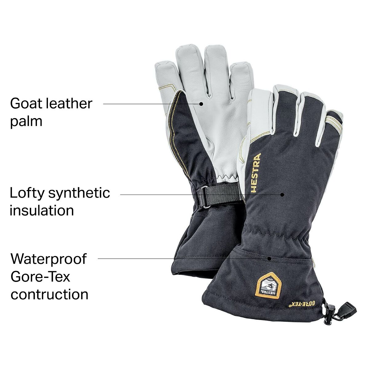 Hestra Army Leather GORETEX Glove Men's