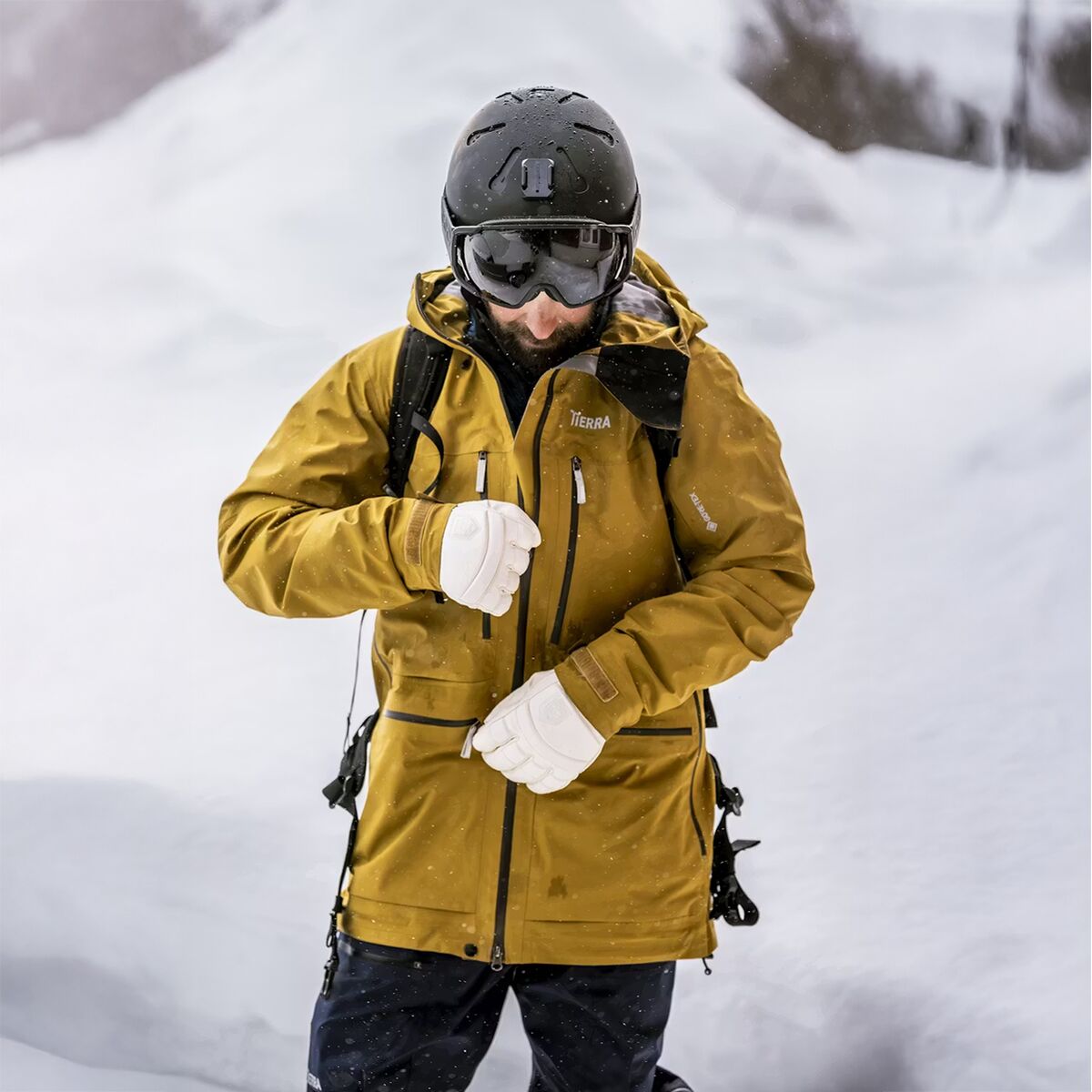 Перчатки Hestra Fall Line Glove, цвет: Миндальный белый — фото 5