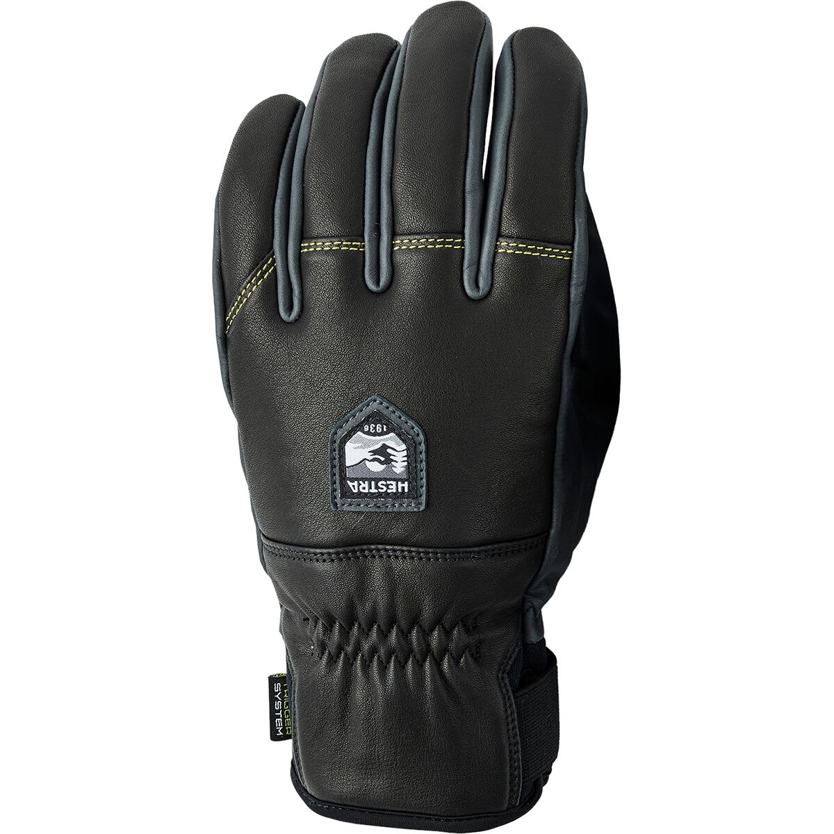 Hestra Omni Trigger 5 Finger Leather Ski Gloves – Men/Women, LEKI