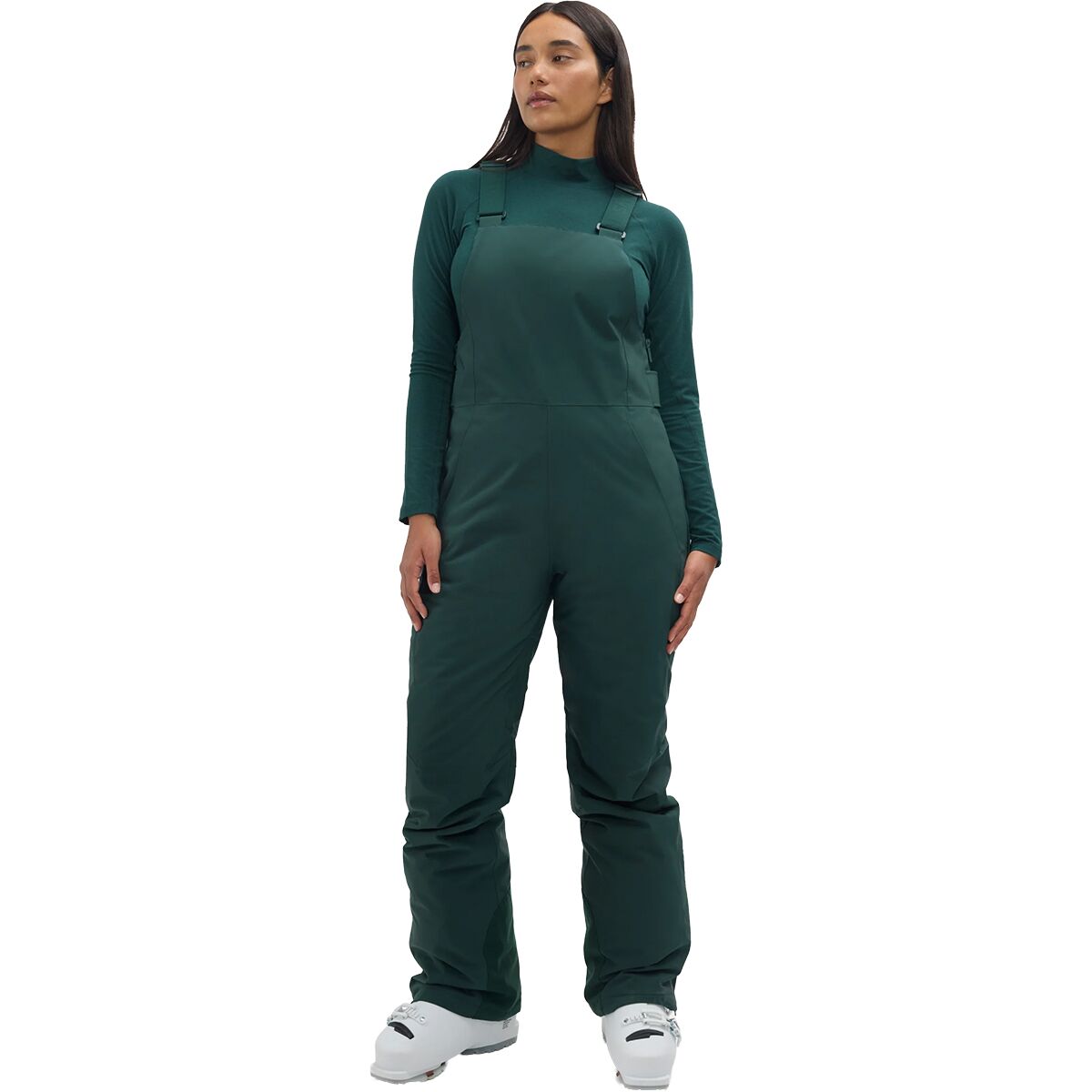 Женские брюки Halfdays Carson Bib Pant, цвет: Зелёный — фото 8