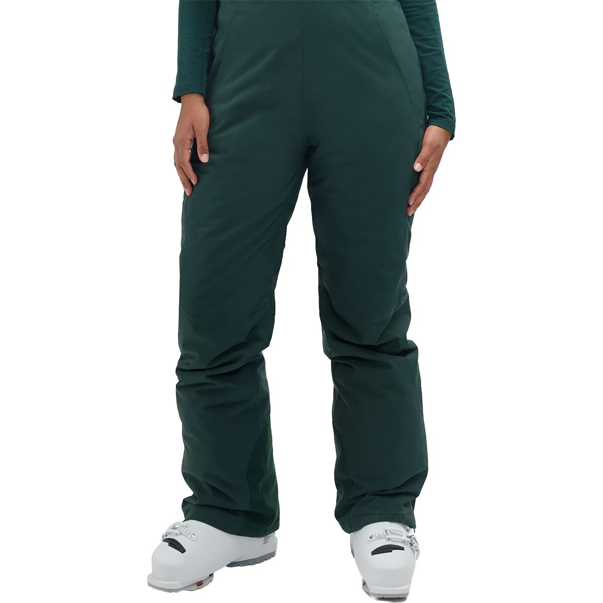 Женские брюки Halfdays Carson Bib Pant, цвет: Зелёный — фото 12