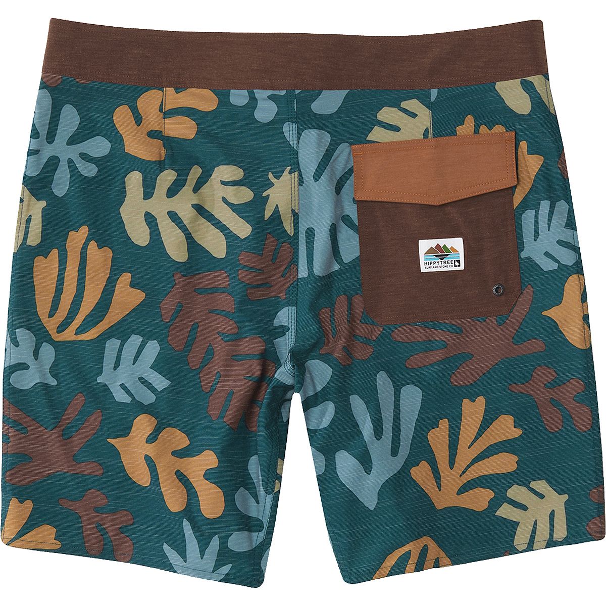 hippy tree swim trunks