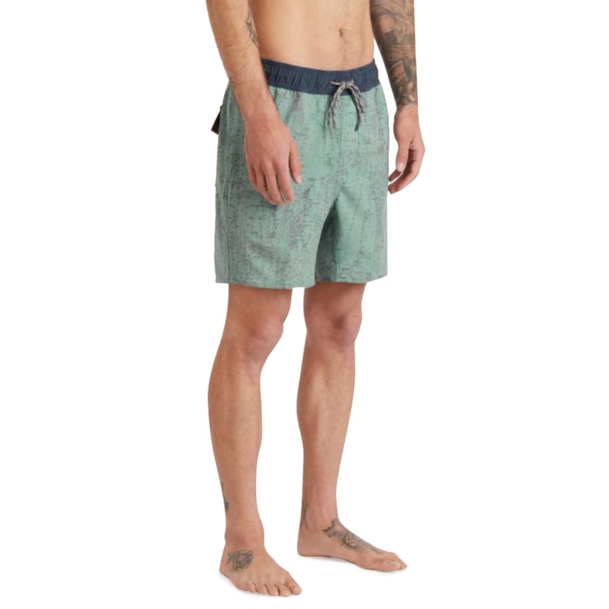 hippy tree swim trunks