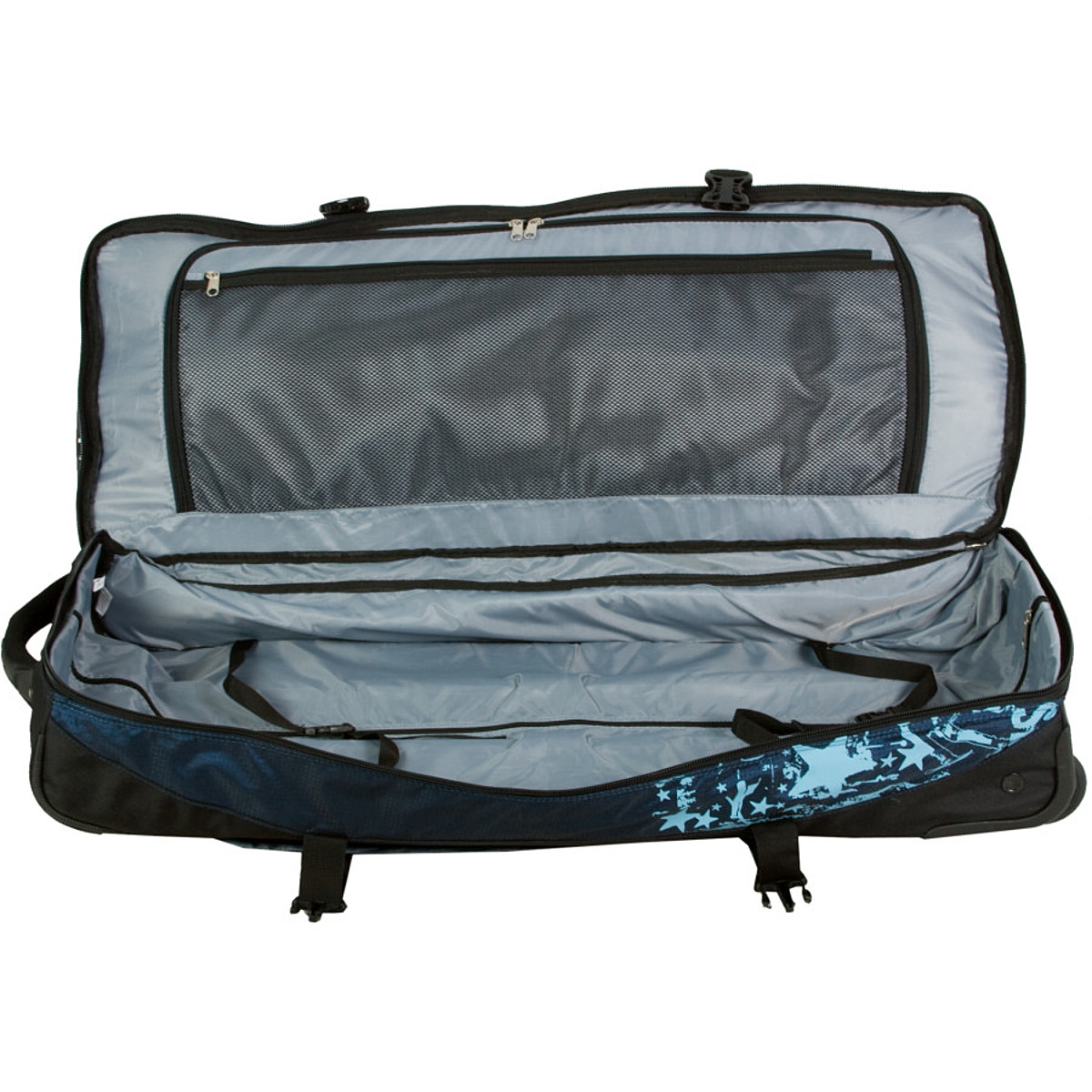 High Sierra US Ski Team DropBottom Wheeled Duffel Bag Travel