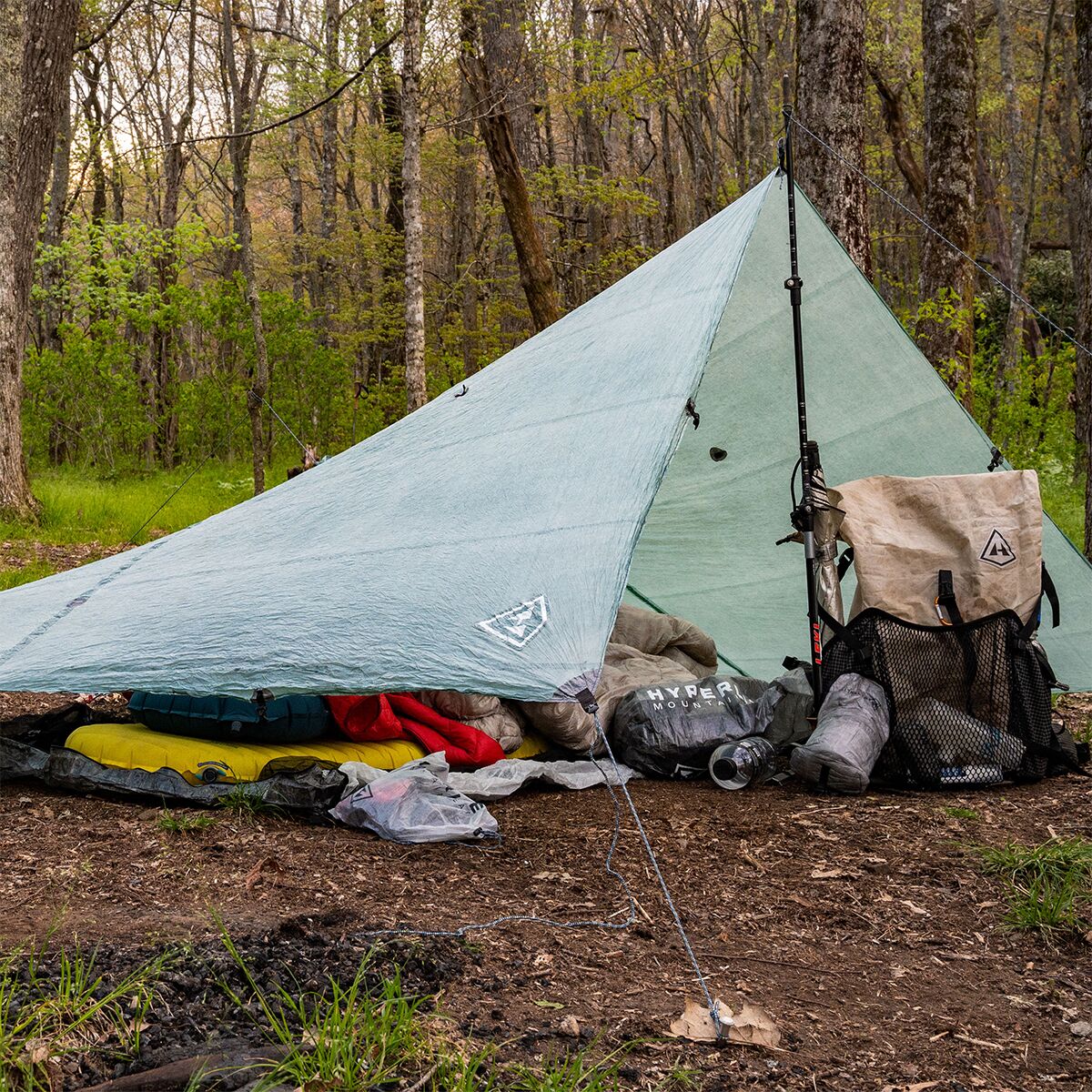 Hyperlite Mountain Gear Flat Tarp Hike & Camp