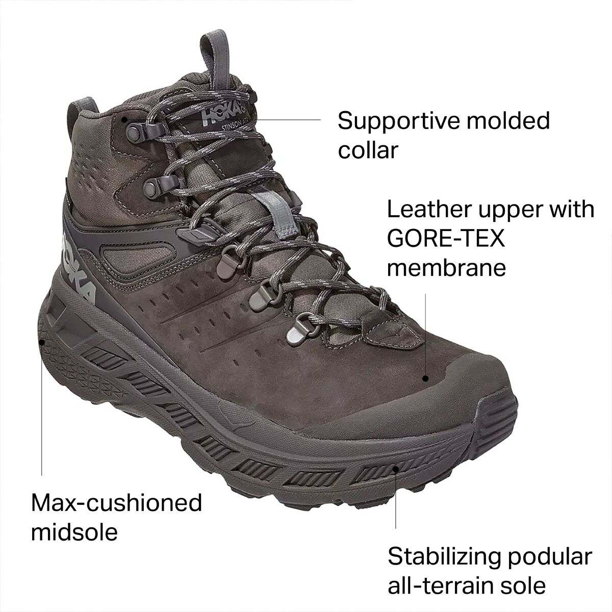 hoka stinson mid