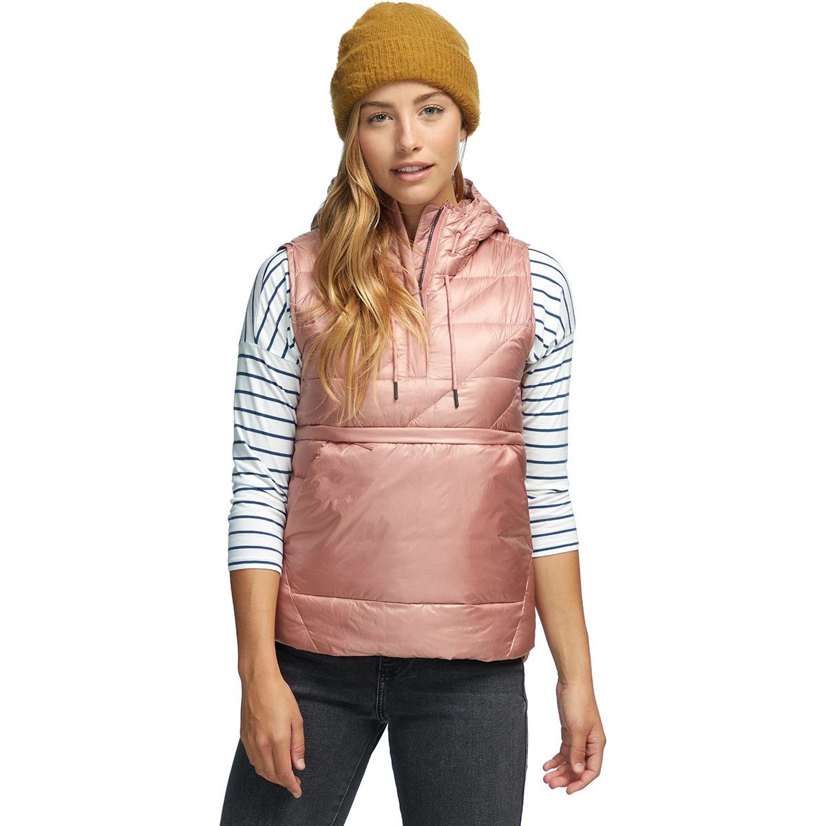 Holden SideZip Down Vest Women's Clothing