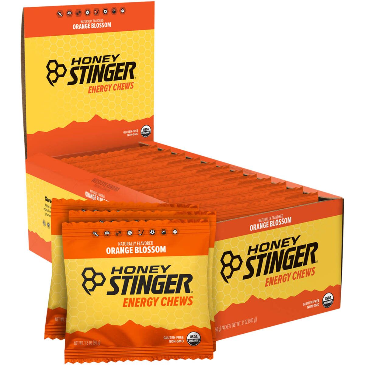 Honey Stinger Organic Energy Chews - 12 Pack
